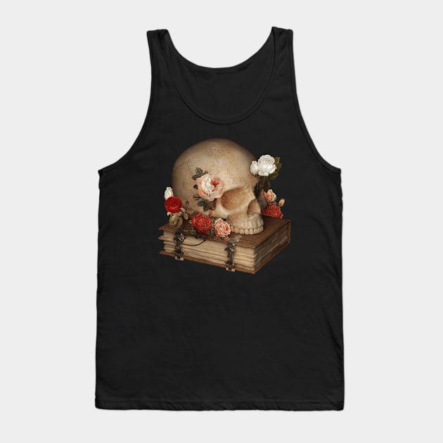 Flowers Growing From Book Tank Top by SOF1AF